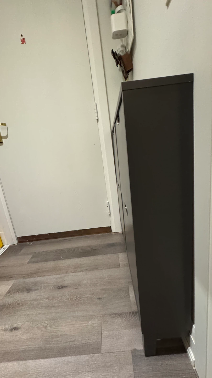 Grey Shoe Cabinet - photo 2