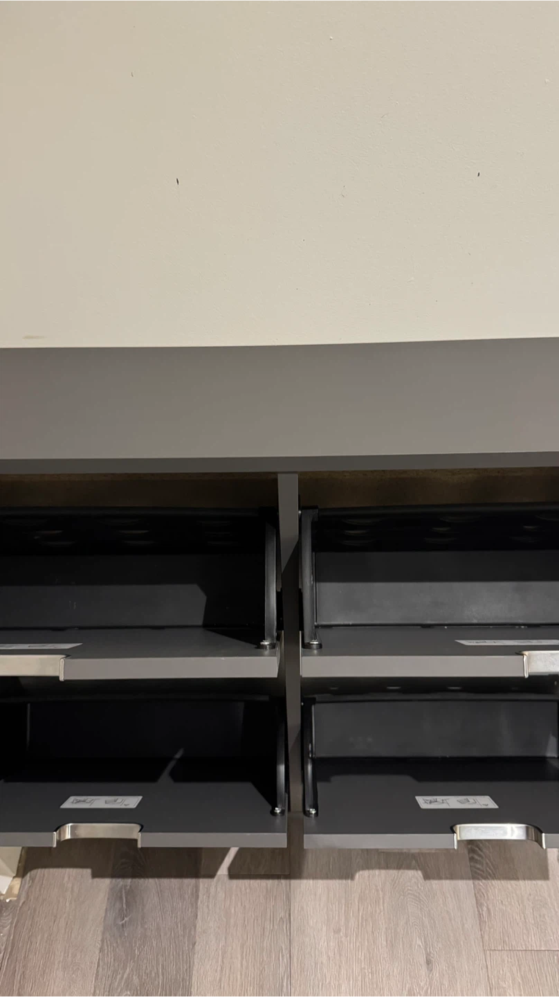 Grey Shoe Cabinet - photo 4