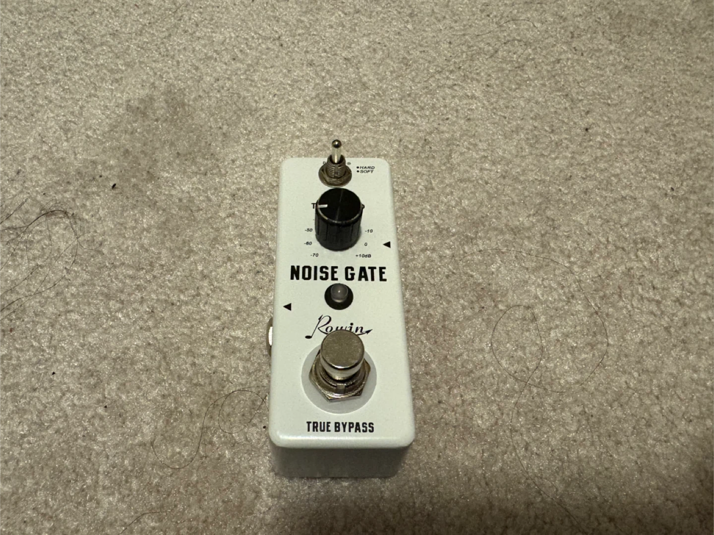 Noise gate pedal