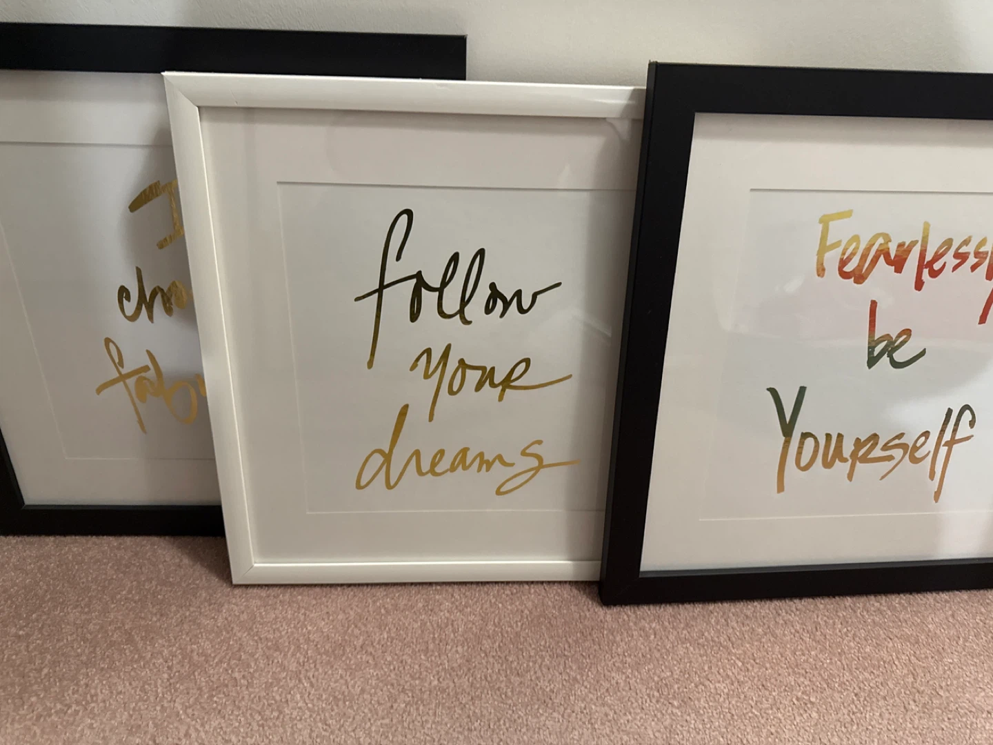 Framed Wall Art - Set of 3