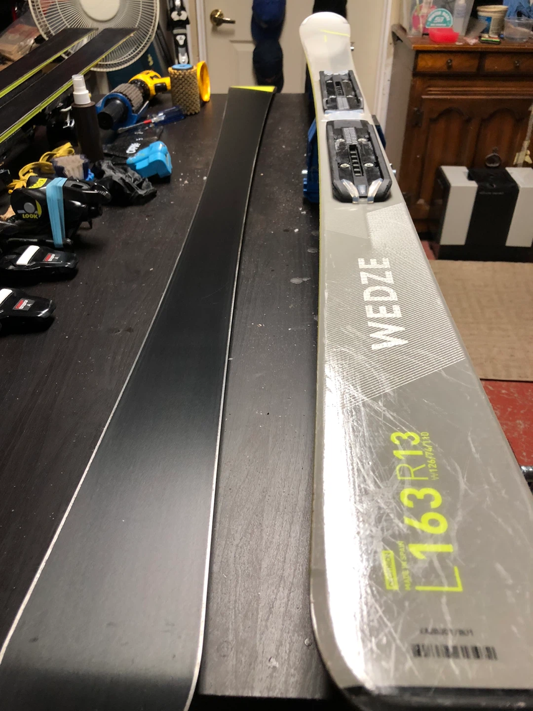 Wedze Boost 580 All Mountain skis