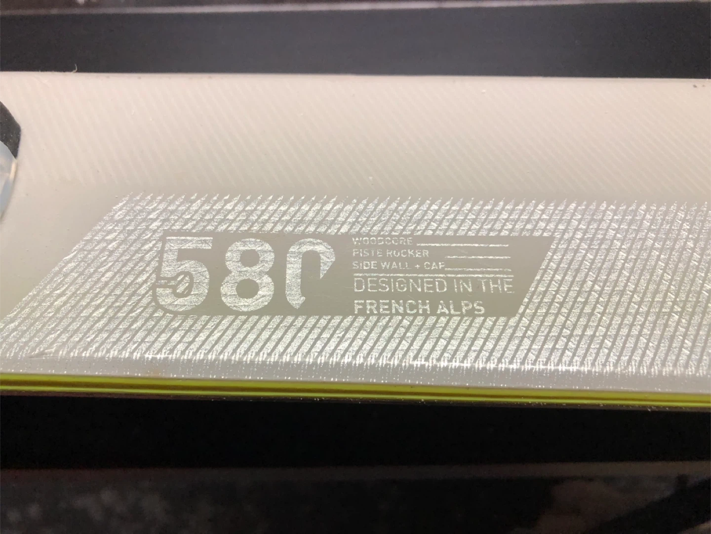 Wedze Boost 580 All Mountain skis - photo 2