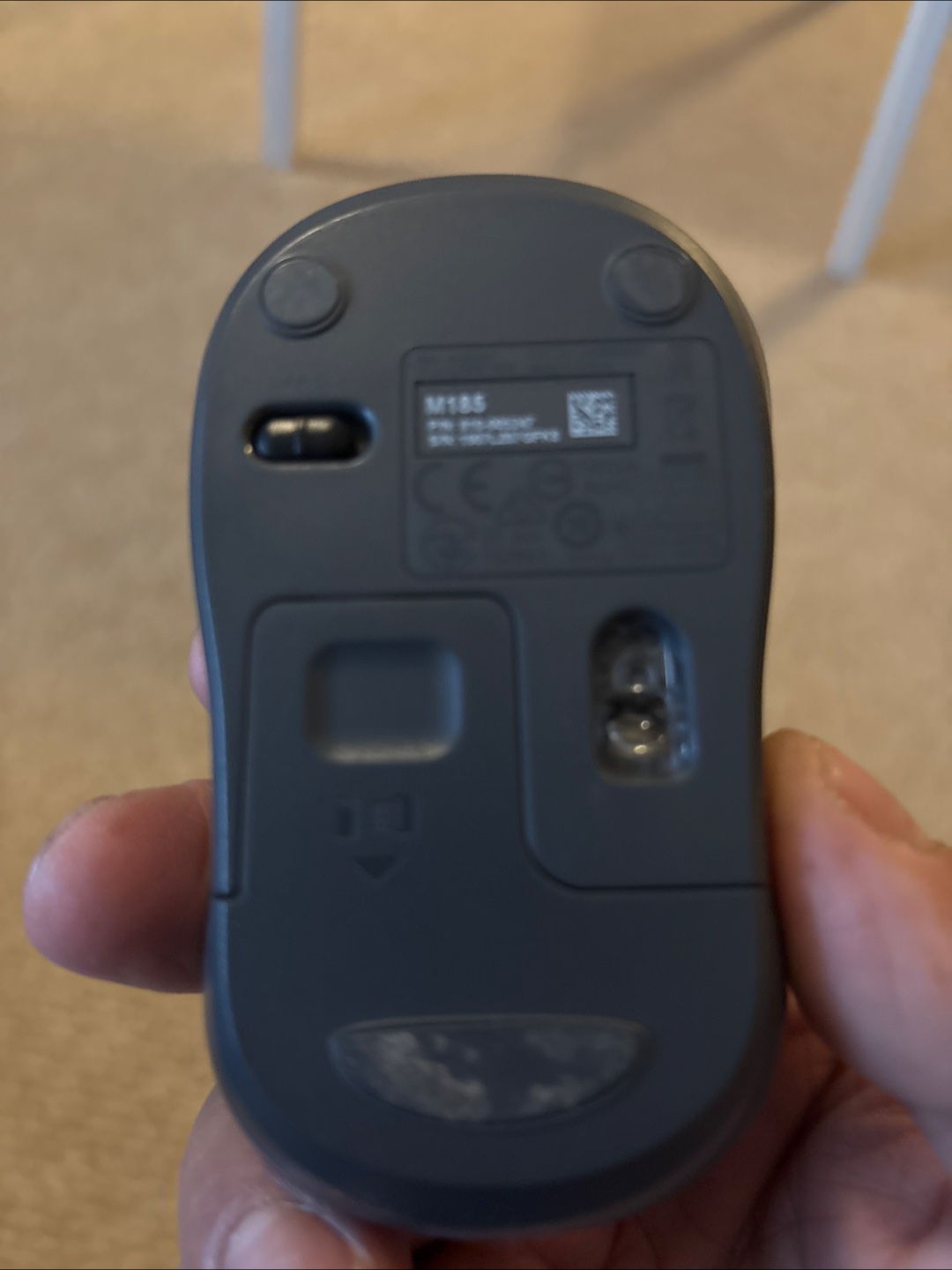 Logitech M185 Wireless Mouse - Blue - photo 2