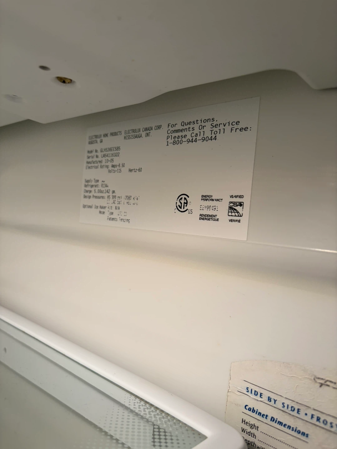 Frigidaire Fridge - photo 5