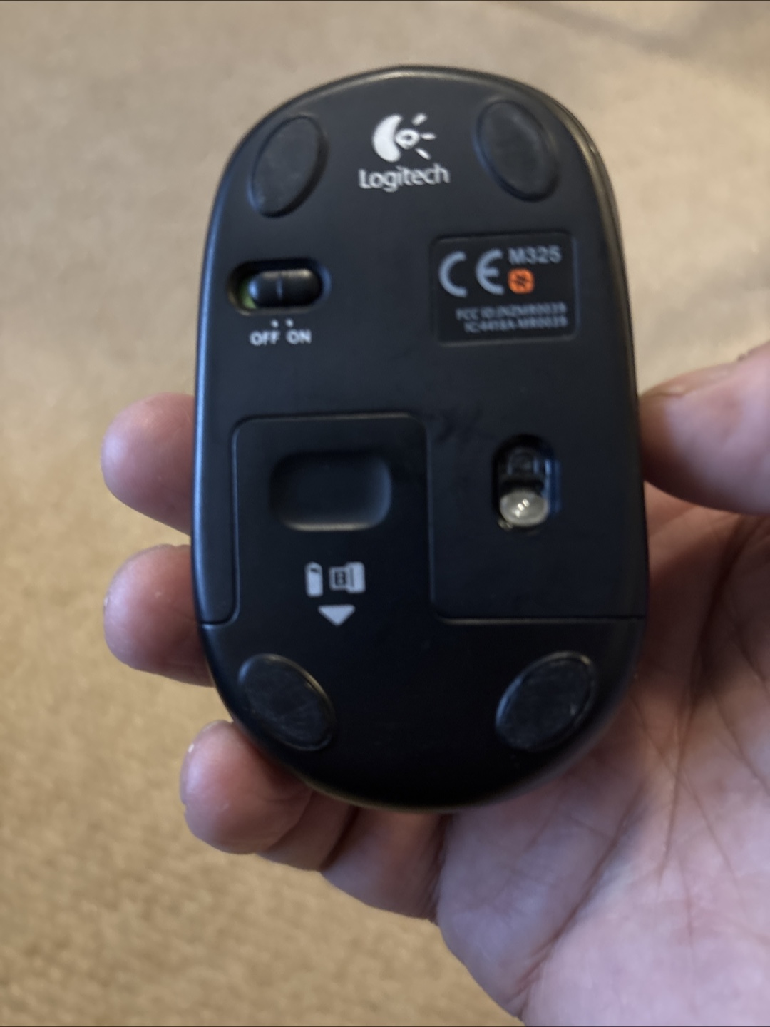 Logitech M325 Wireless Mouse - Blue - photo 2