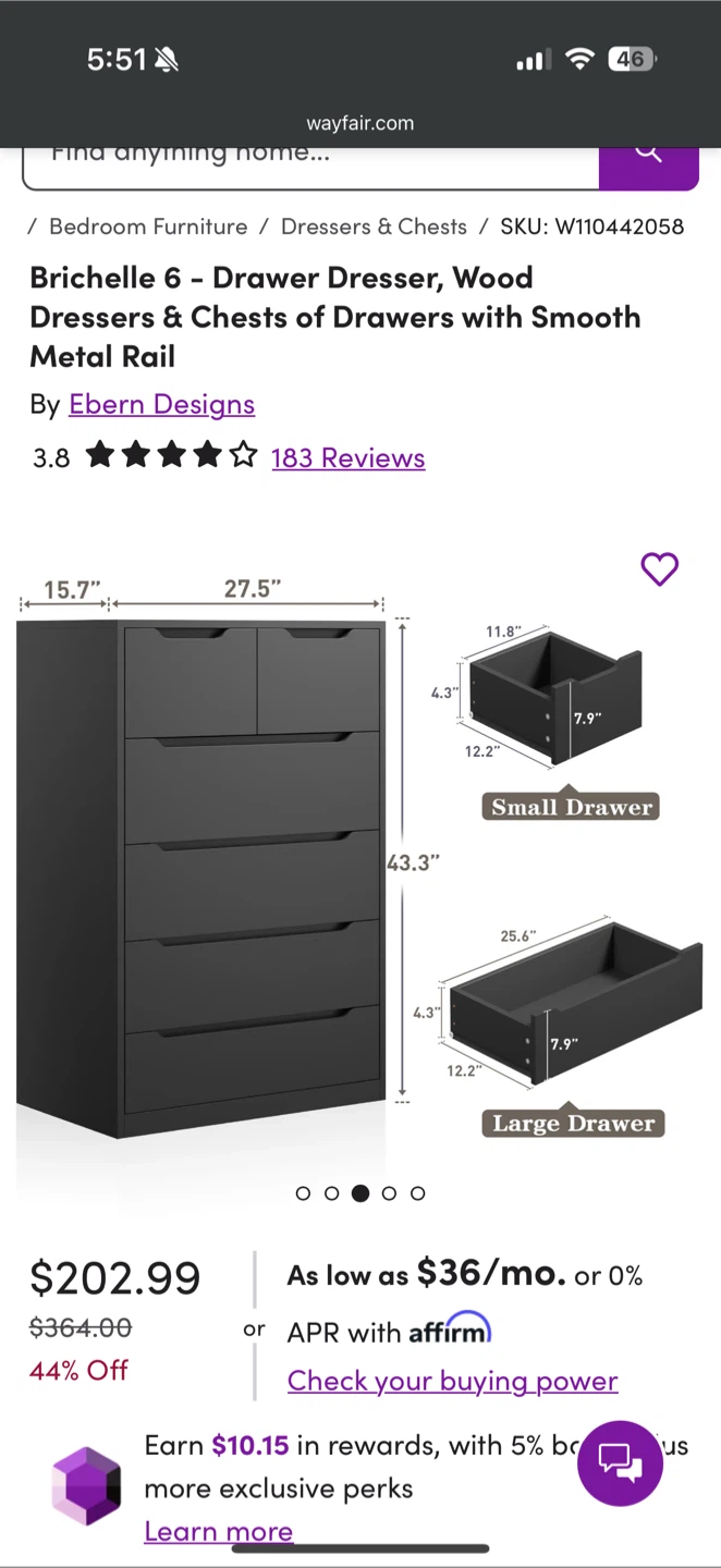 Black Dresser - photo 5