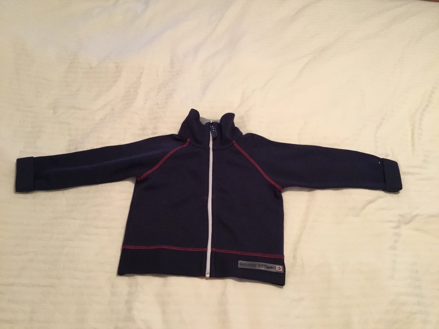 Tommy Hilfiger Navy Blue Zip-Up Jacket Child Size 6