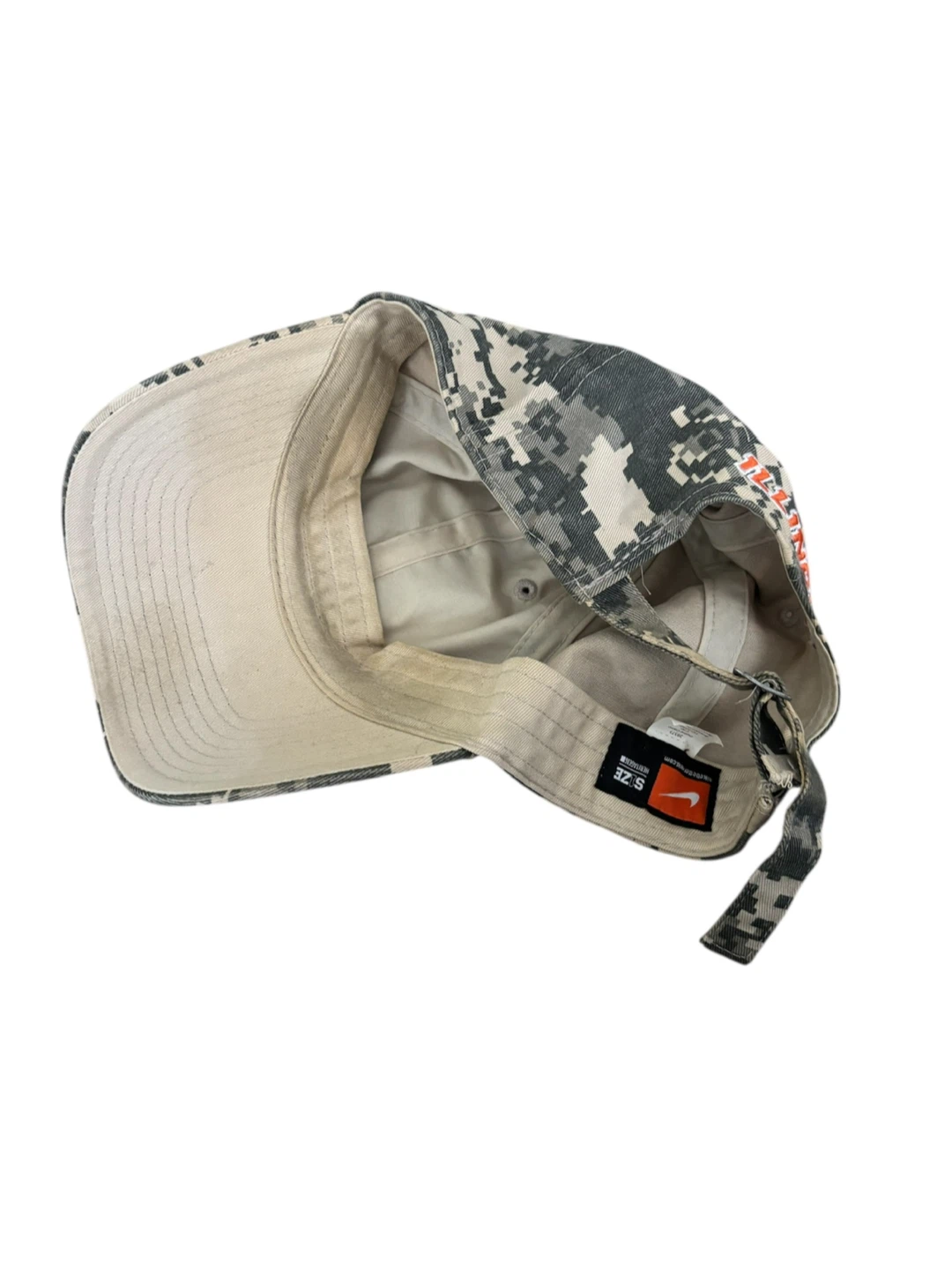 Nike Heritage86 Digital Camo Illinois Hat - Size S - photo 5