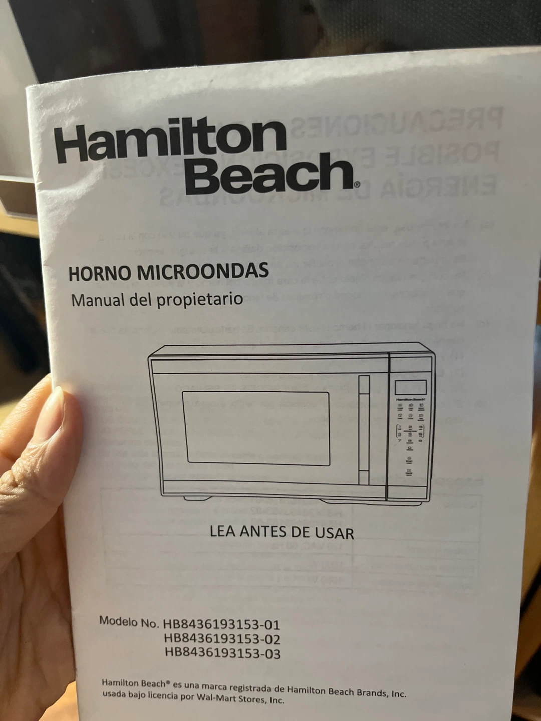 Hamilton Beach Microwave Oven - photo 3