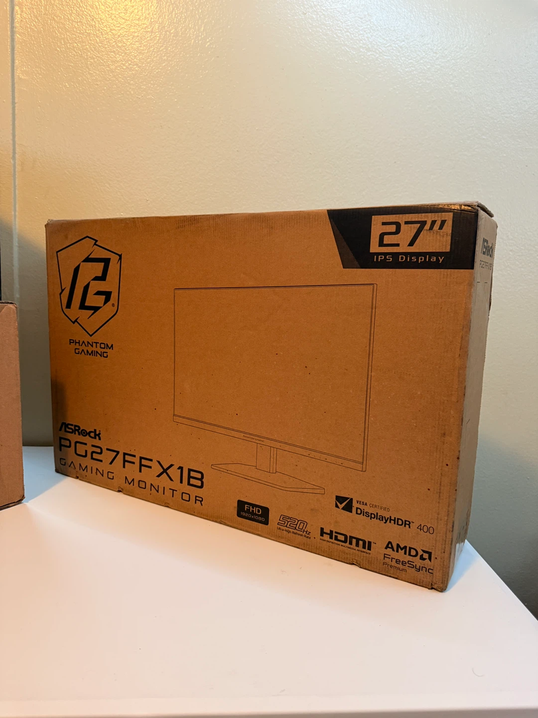 Monitor ASRock 520HZ 27" Gaming Monitor - New in Box! - photo 2