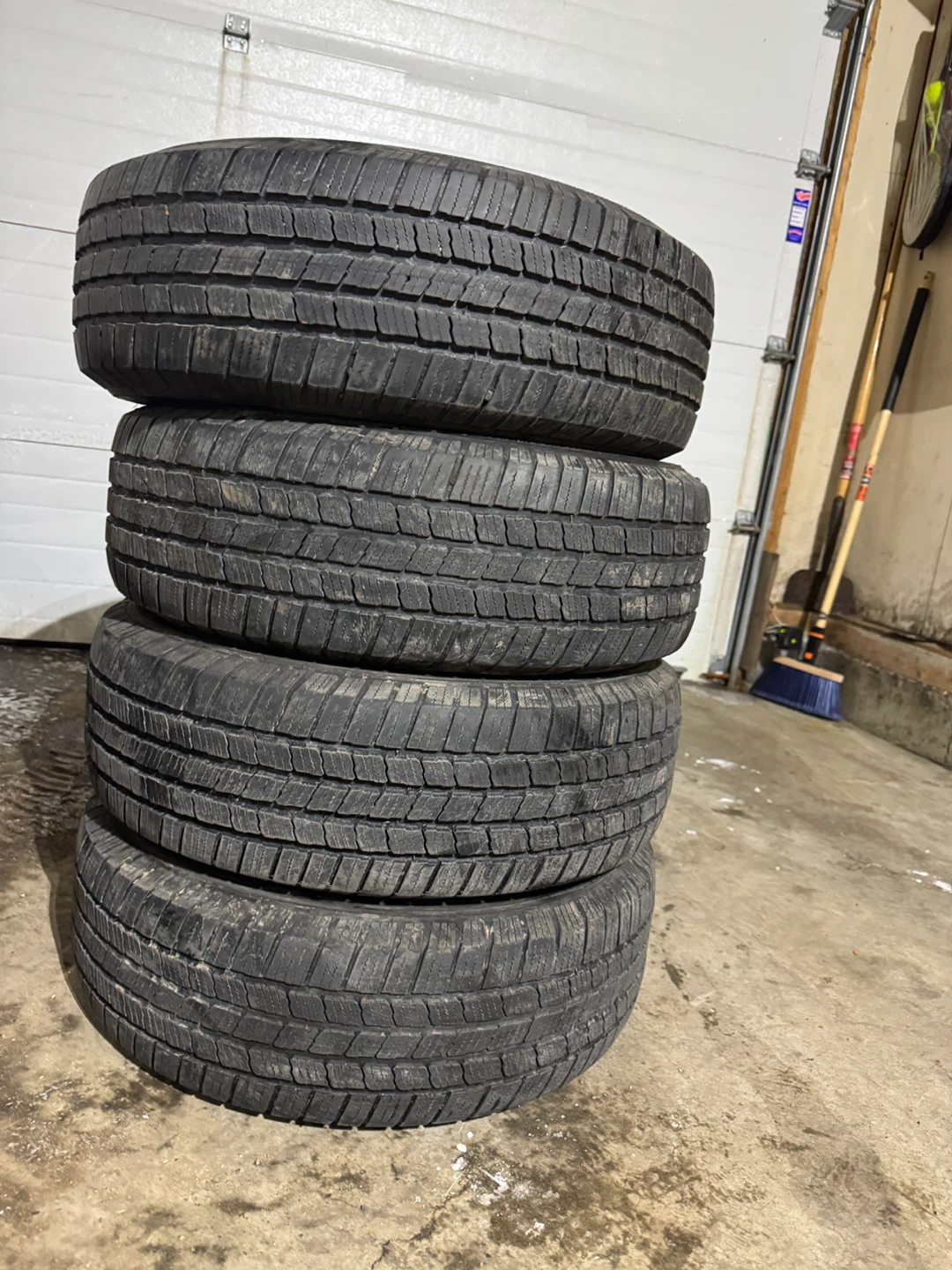 225/65r17 Micheline x lt as Set of 4 M+S Tires