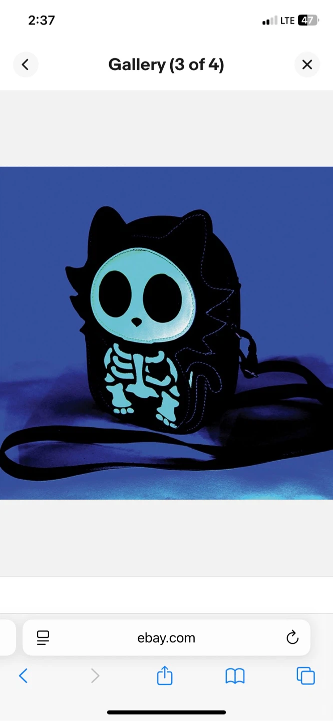 Sleepy Critters Glow-in-the-Dark Crossbody Bag - photo 4