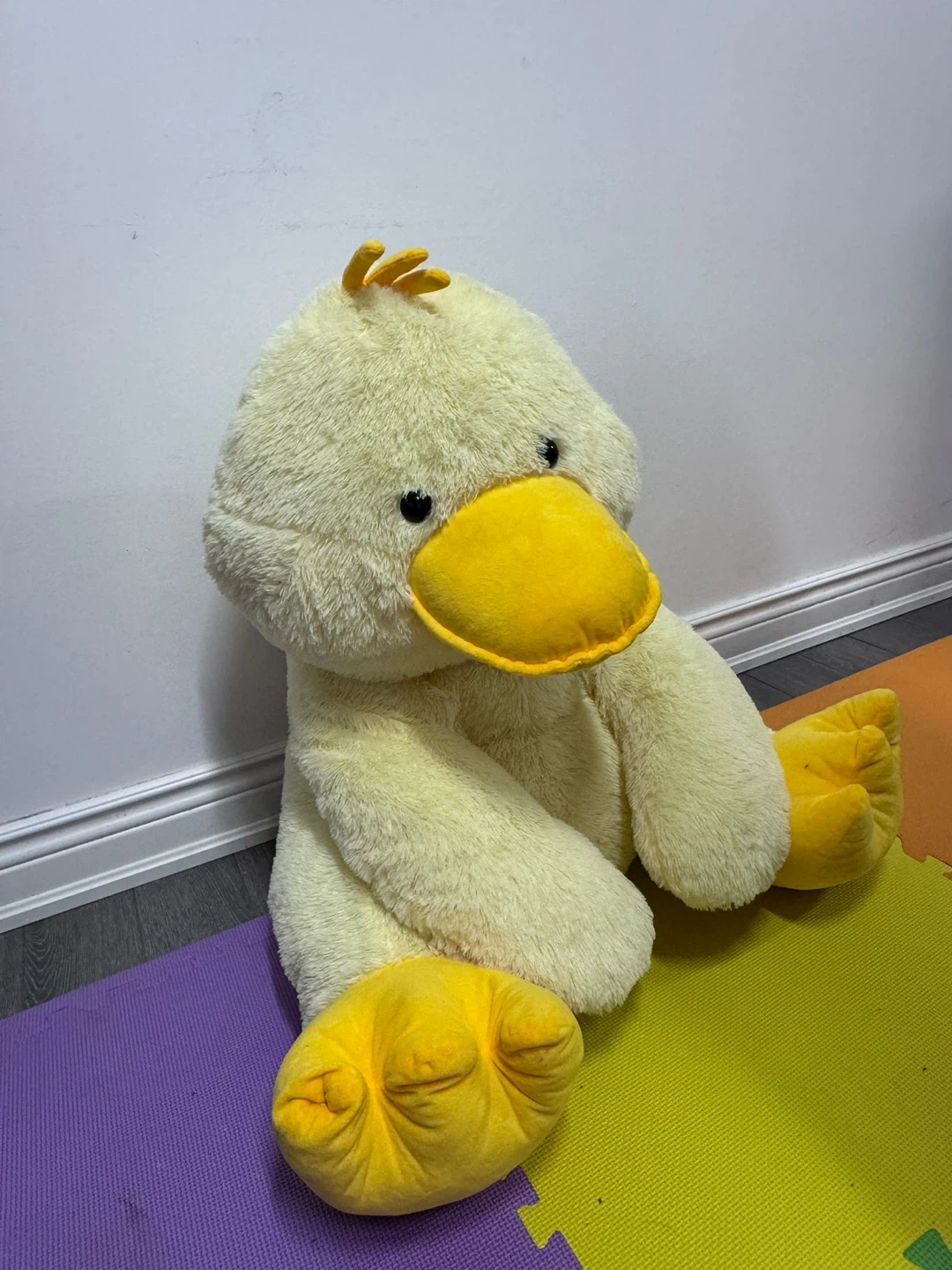 Large Plush Yellow Duck toy