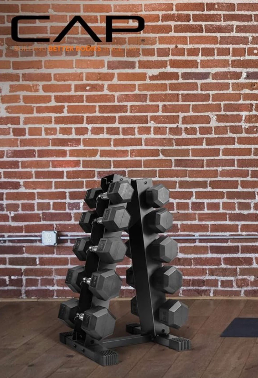 CAP Barbell A-Frame Dumbbell Weight Rack - photo 3