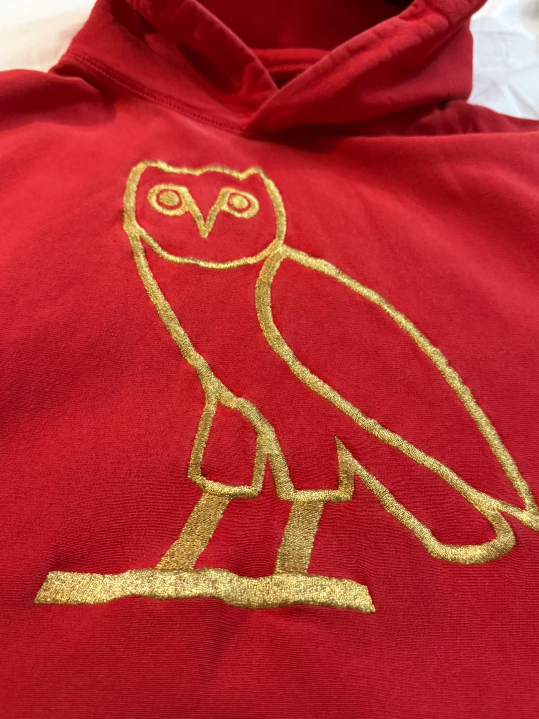 October's Very Own (OVO) Red Hoodie - Size Medium - photo 4