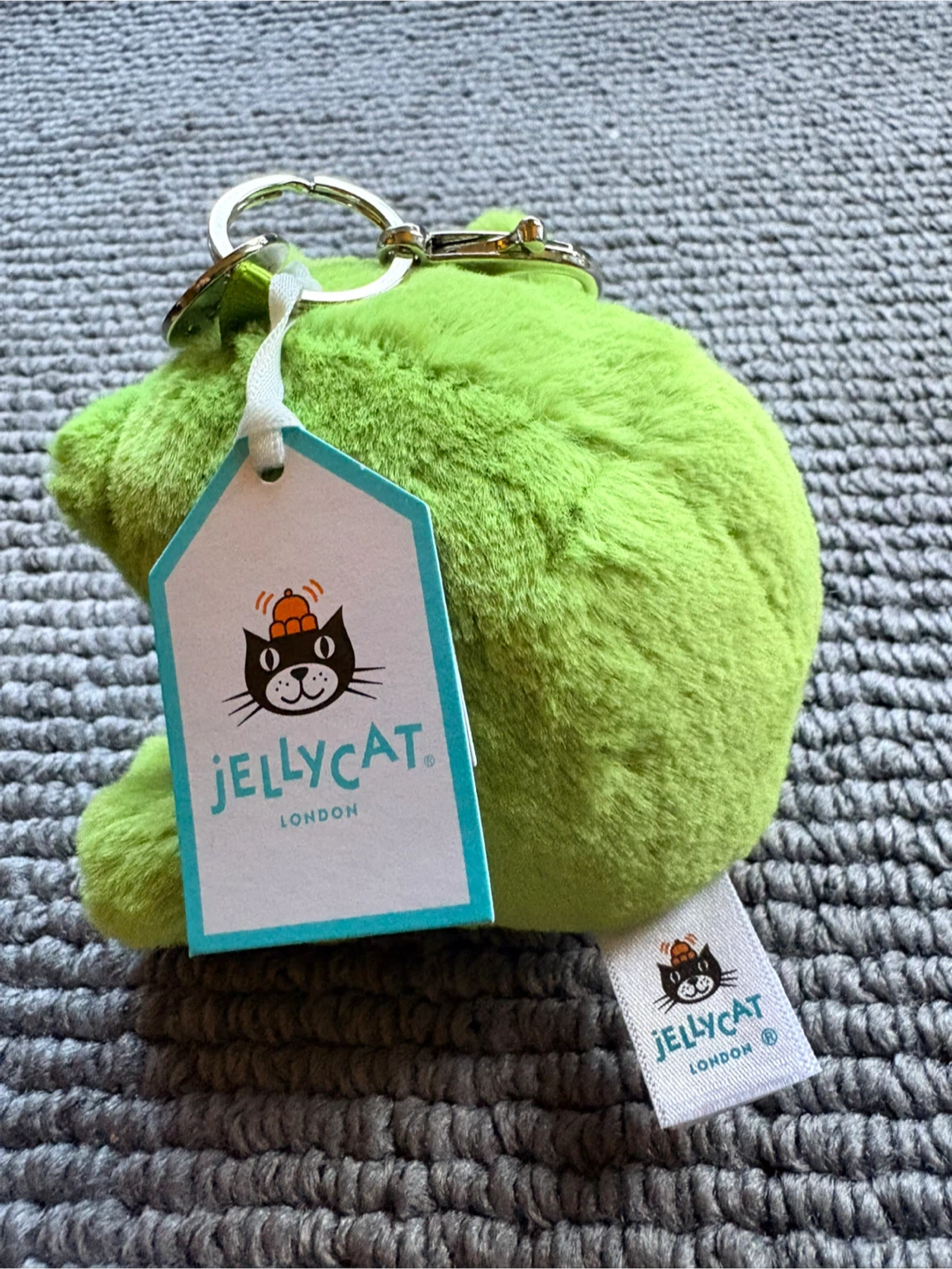 New Jellycat Ricky Rain Frog Bag Charm with tags - photo 4