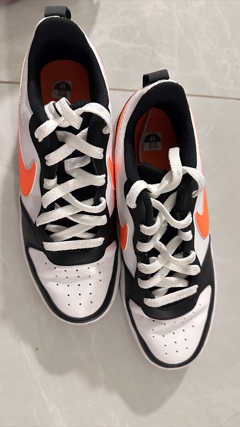 Nike Court Borough Low 2 Shoes - Size 6Y - photo 3