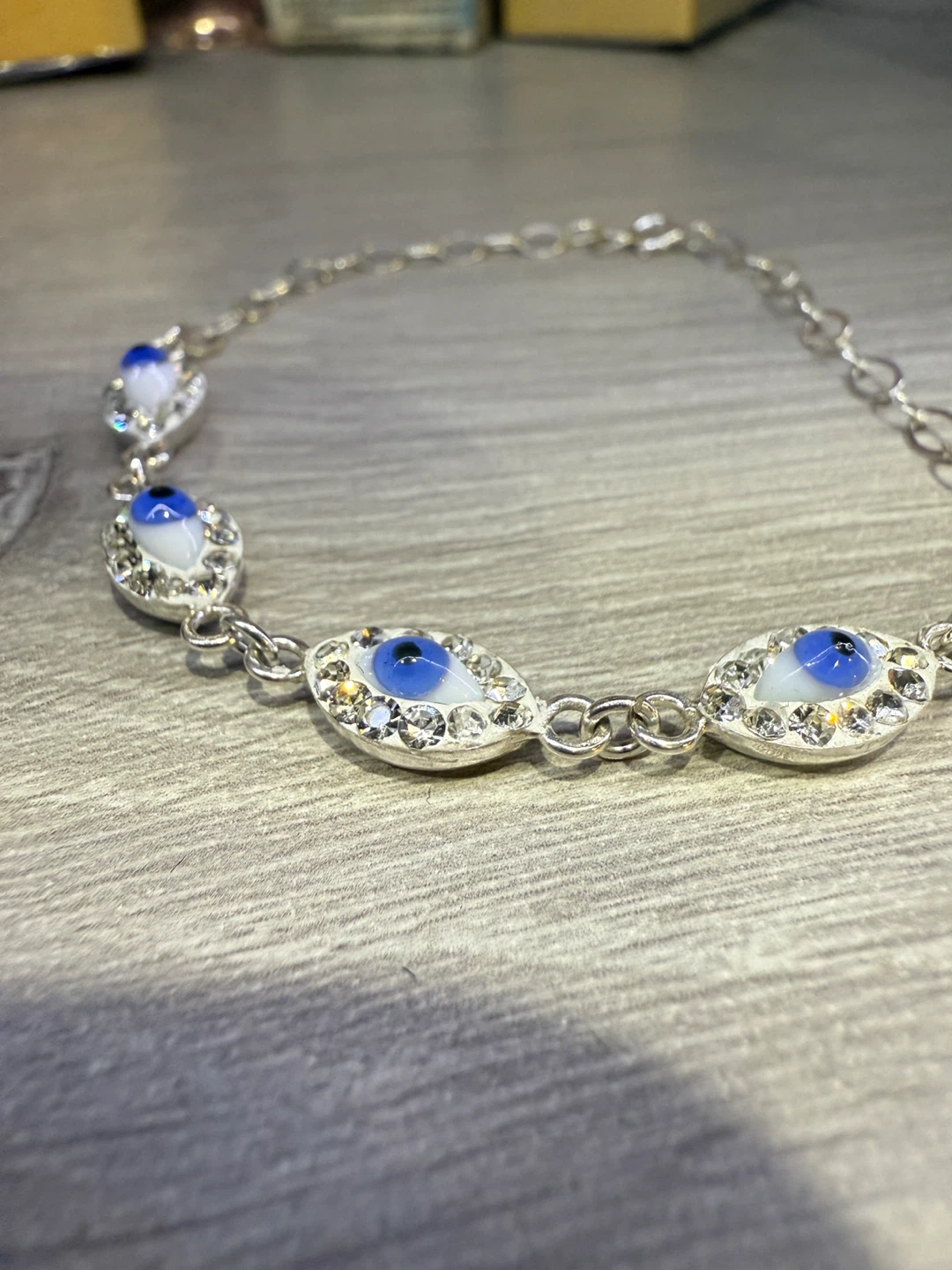 Evil Eye Silver Bracelet - photo 3
