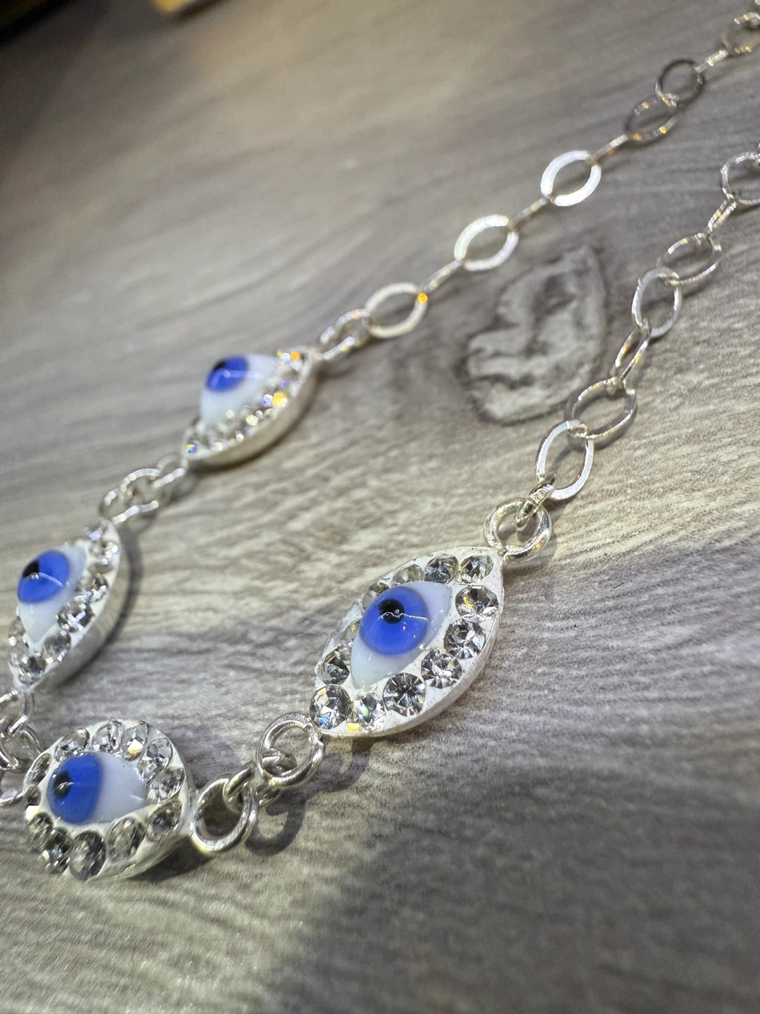 Evil Eye Silver Bracelet