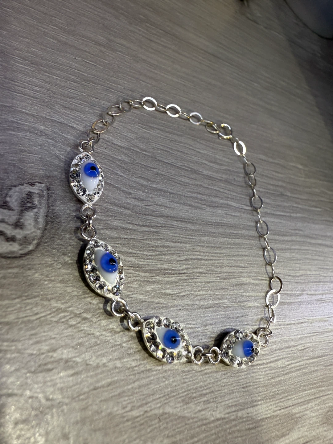 Evil Eye Silver Bracelet - photo 2