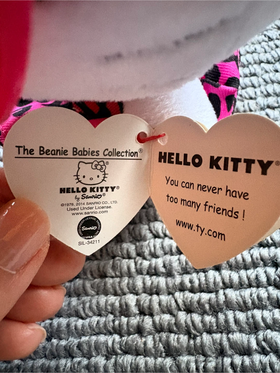 Hello Kitty Ty Beanie Babies Collection Plush - photo 3