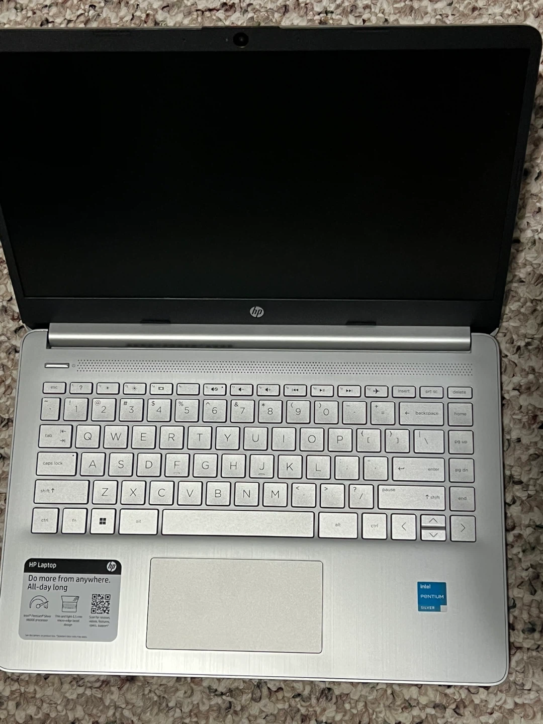 HP Laptop - Silver - photo 2