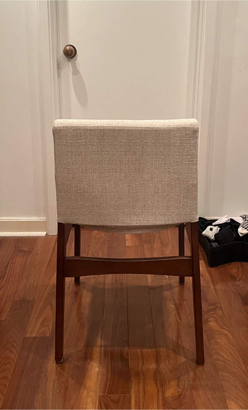 Article Nosh Dining Chair – Walnut & Chalk (Set of 2) - photo 3
