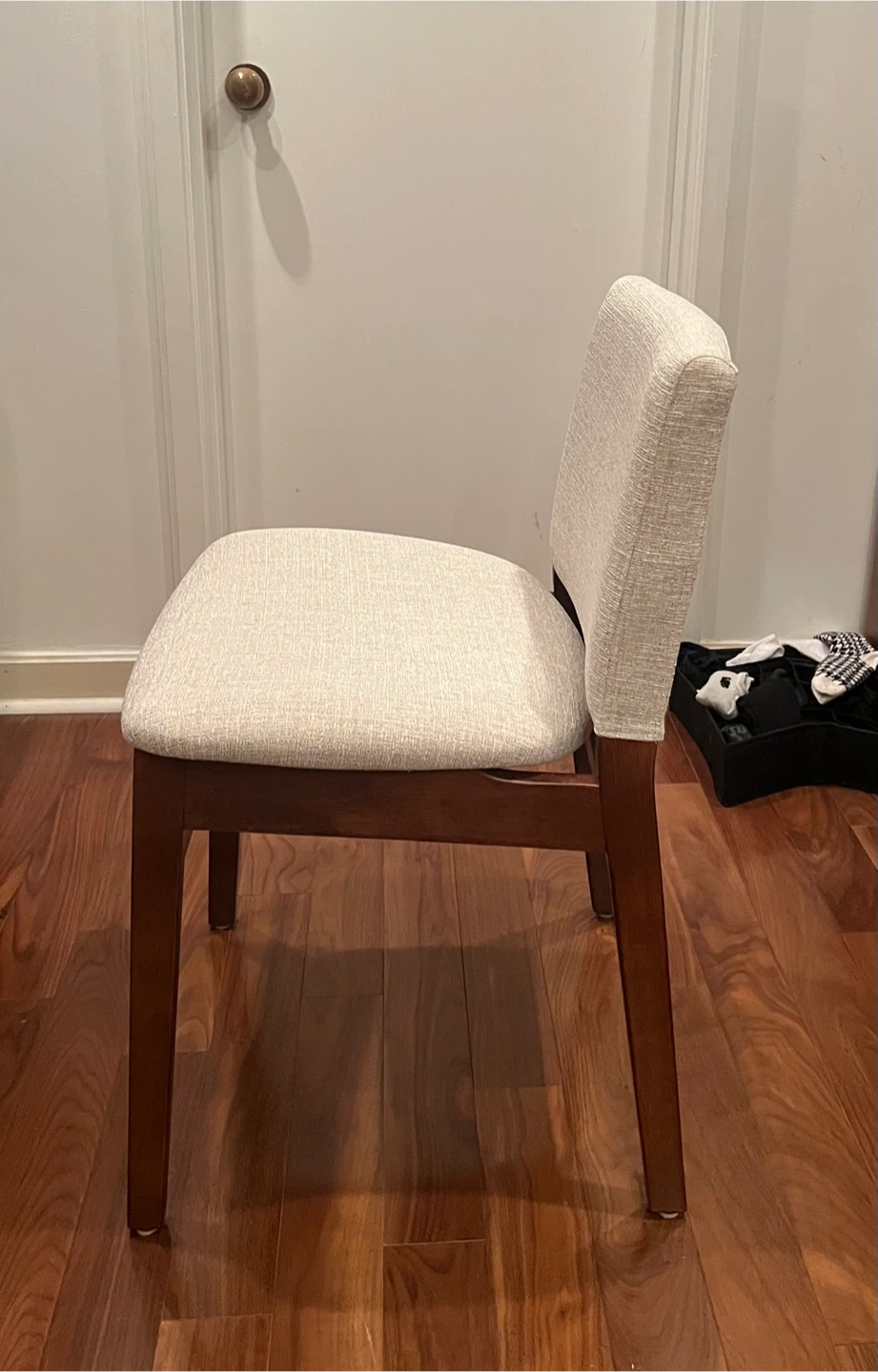 Article Nosh Dining Chair – Walnut & Chalk (Set of 2) - photo 4