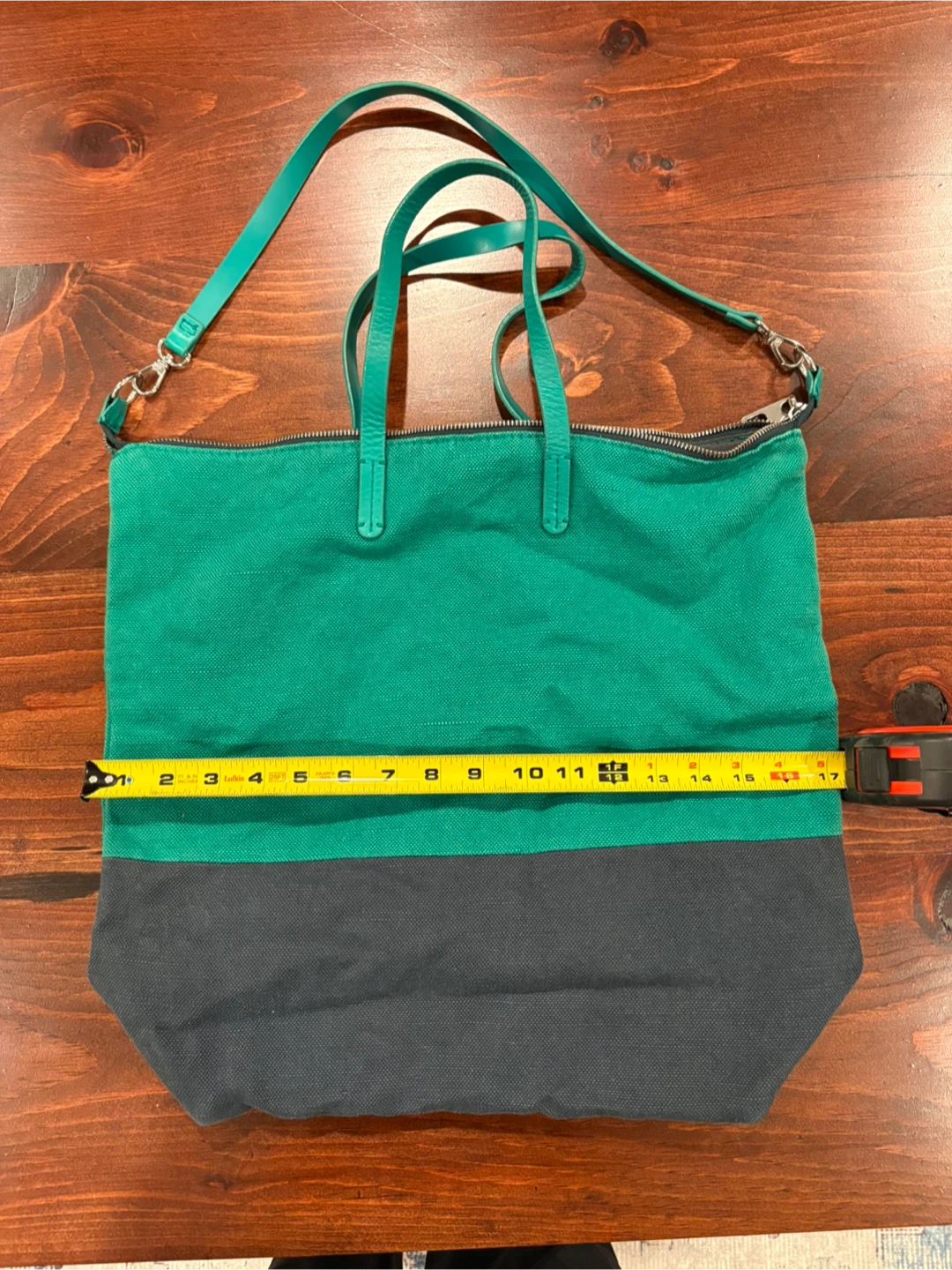 Gap Green & Navy Cloth Bag - photo 2