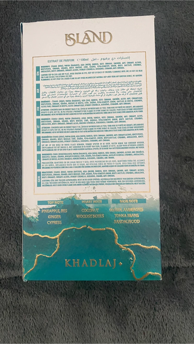 Khadlaj Island Extrait De Parfum 100ml - photo 2