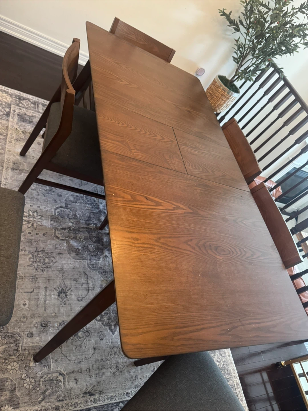 Extendable Wooden Dining Table