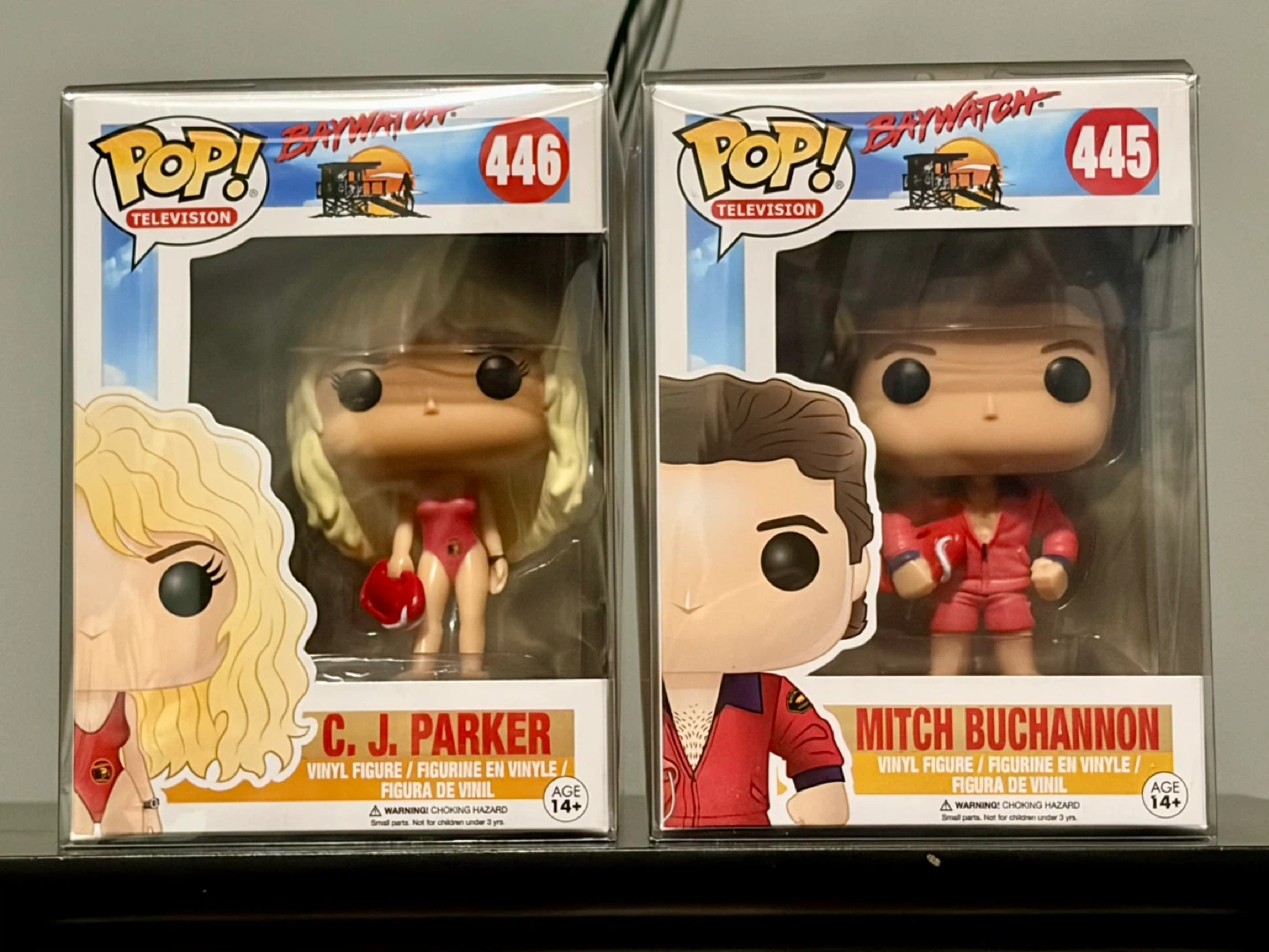 New Funko Pop! Baywatch C.J. Parker & Mitch Buchannon