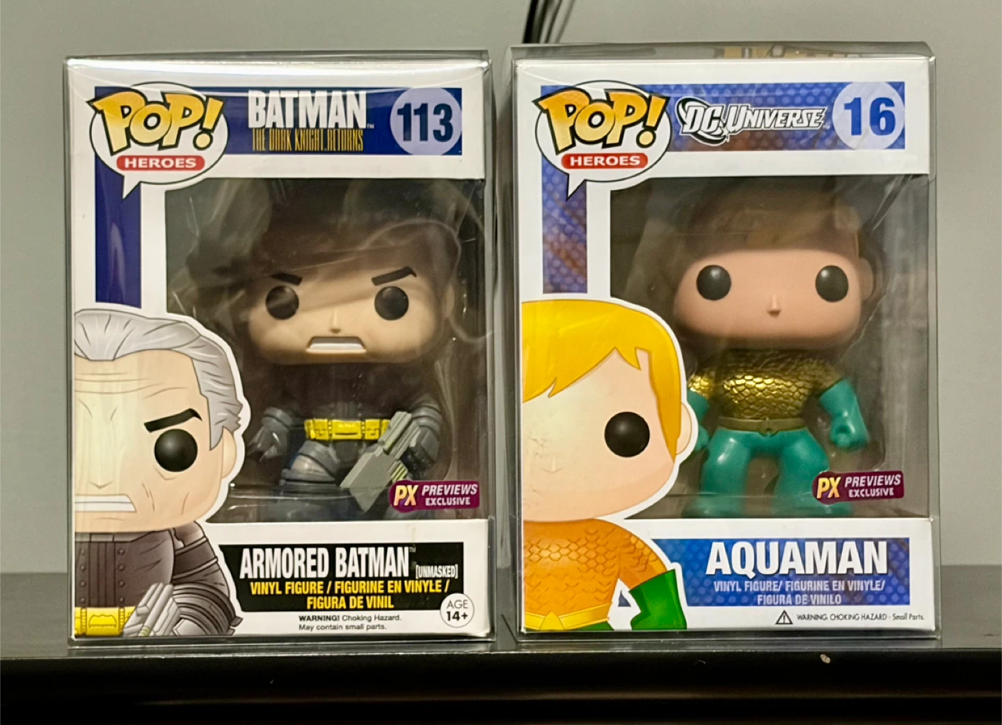 Funko Pop! Heroes: Armored Batman & Aquaman
