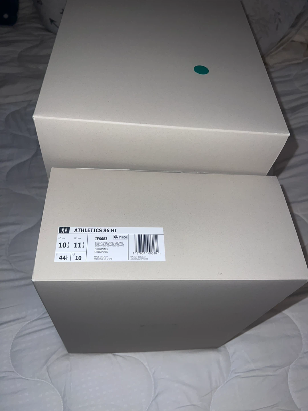 Adidas Fear of God Athletics 86 Hi Sesame Size 10.5 - photo 4