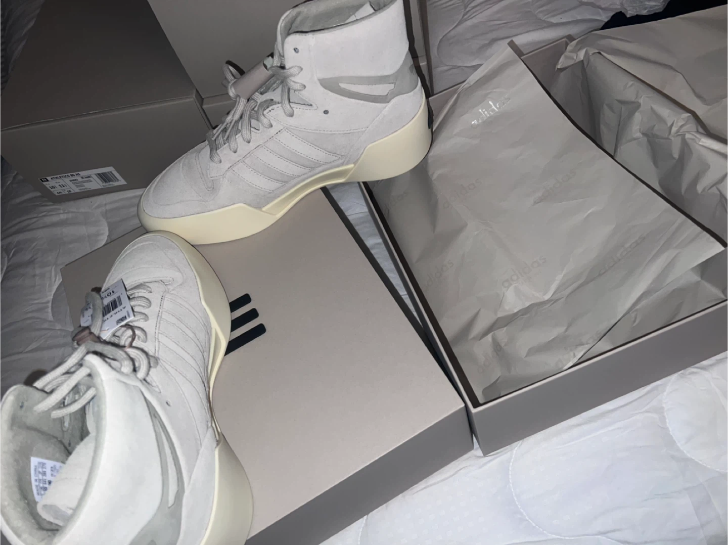 Adidas Fear of God Athletics 86 Hi Sesame Size 10.5 - photo 5