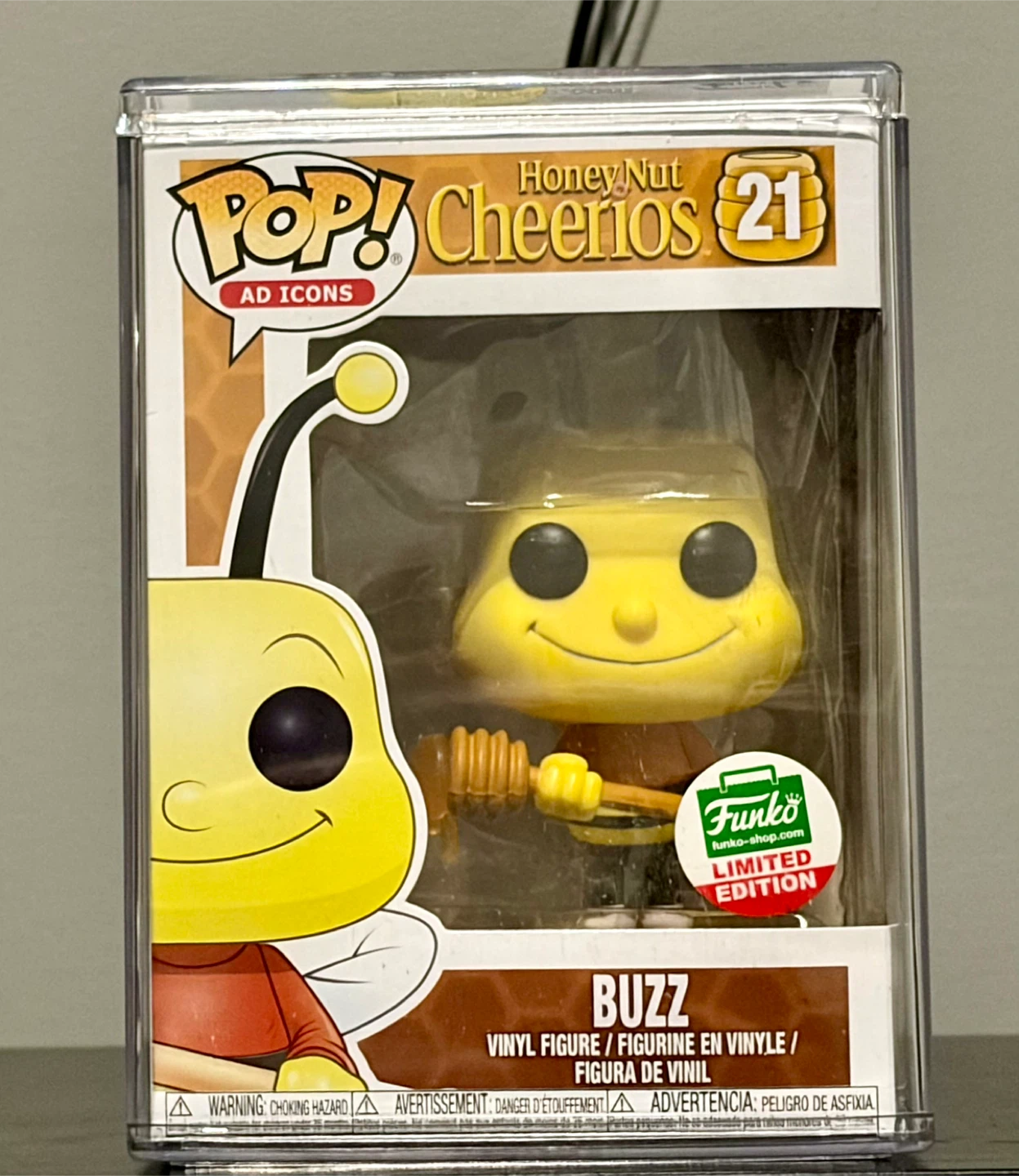 Funko Pop! Honey Nut Cheerios Buzz #21 Limited Ed