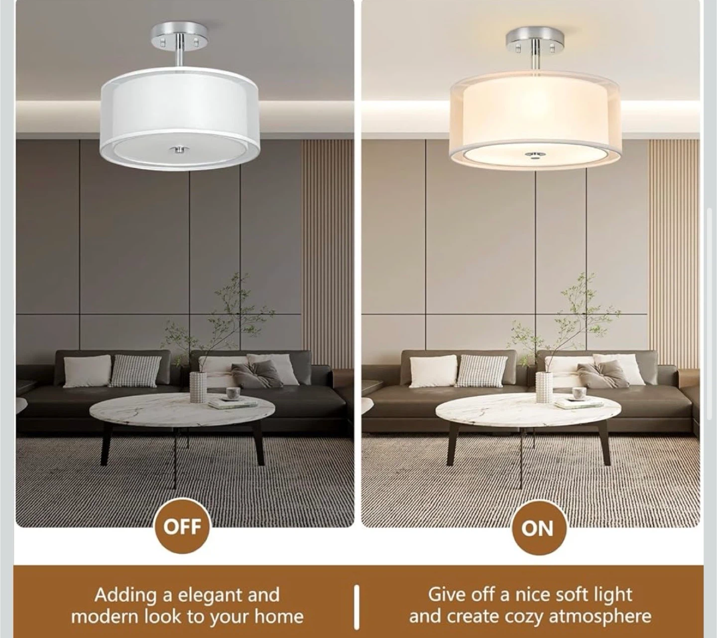 Brand New in Box 3-Light Ceiling Light Fixture - photo 2
