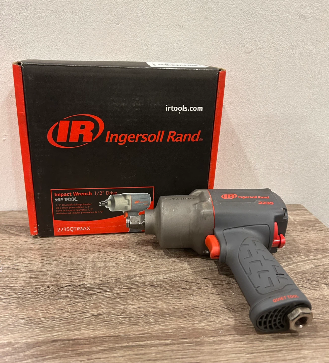 Ingersoll Rand 1/2” Air Impact Wrench - 2235QTiMAX