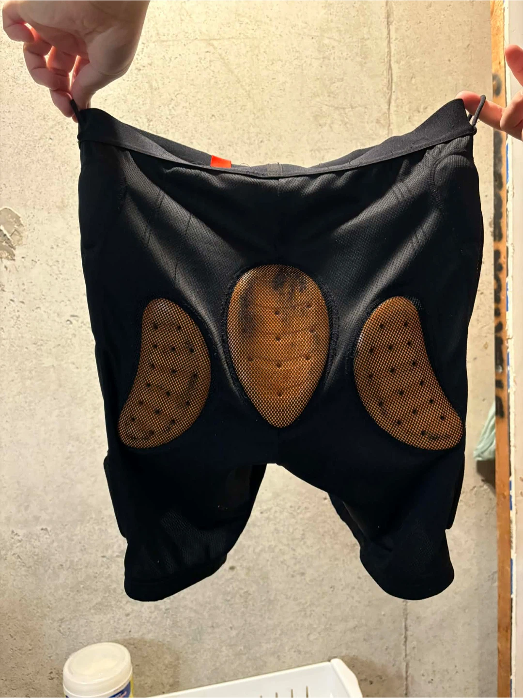 Snowboard ski crash impact padded shorts size mens Large