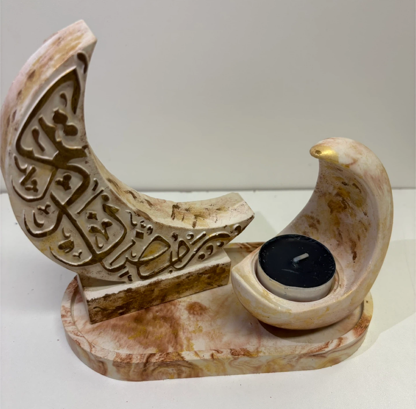 Handmade Ramadan Crescent Moon decor set