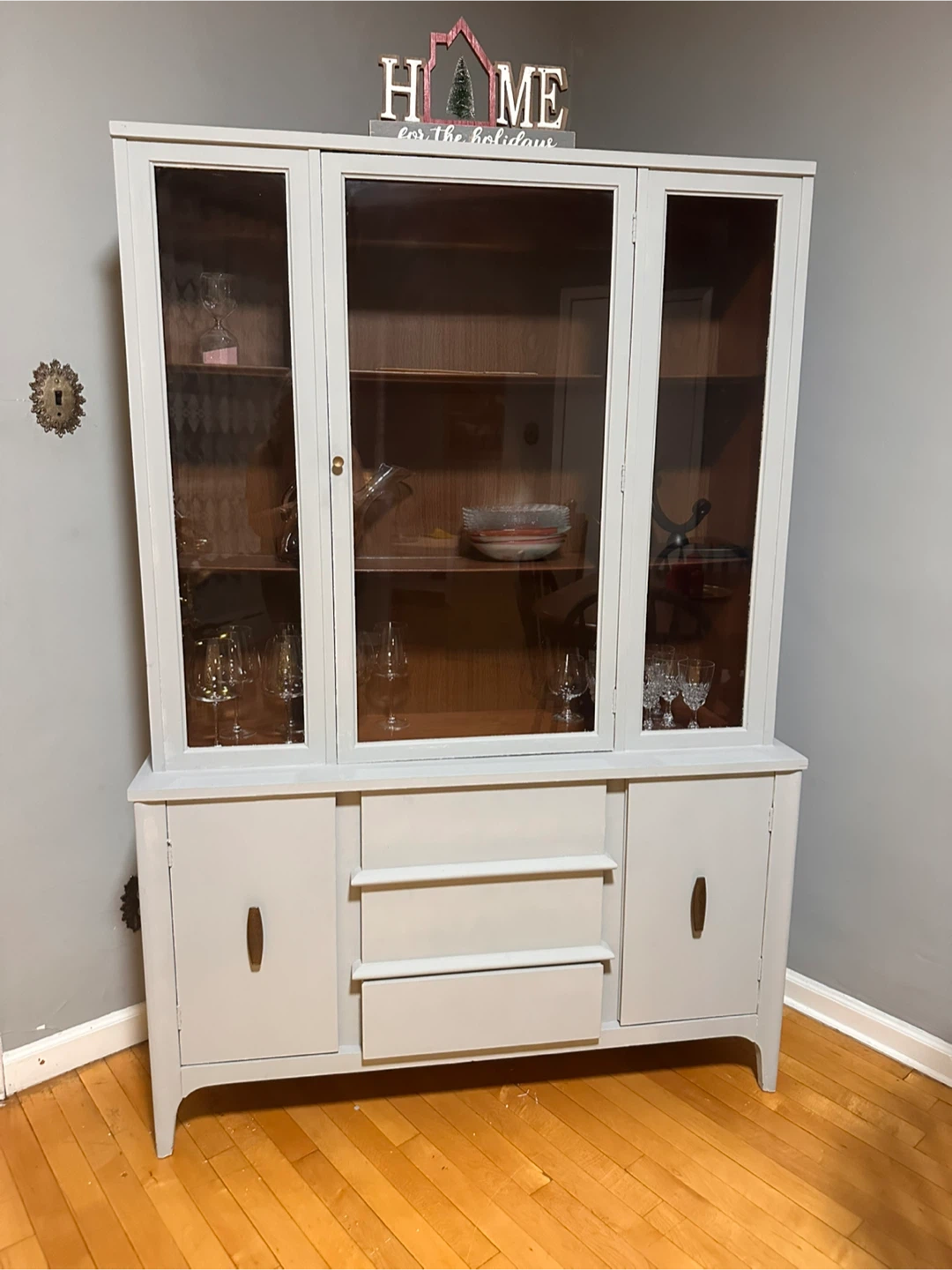 Display Cabinet - Gray