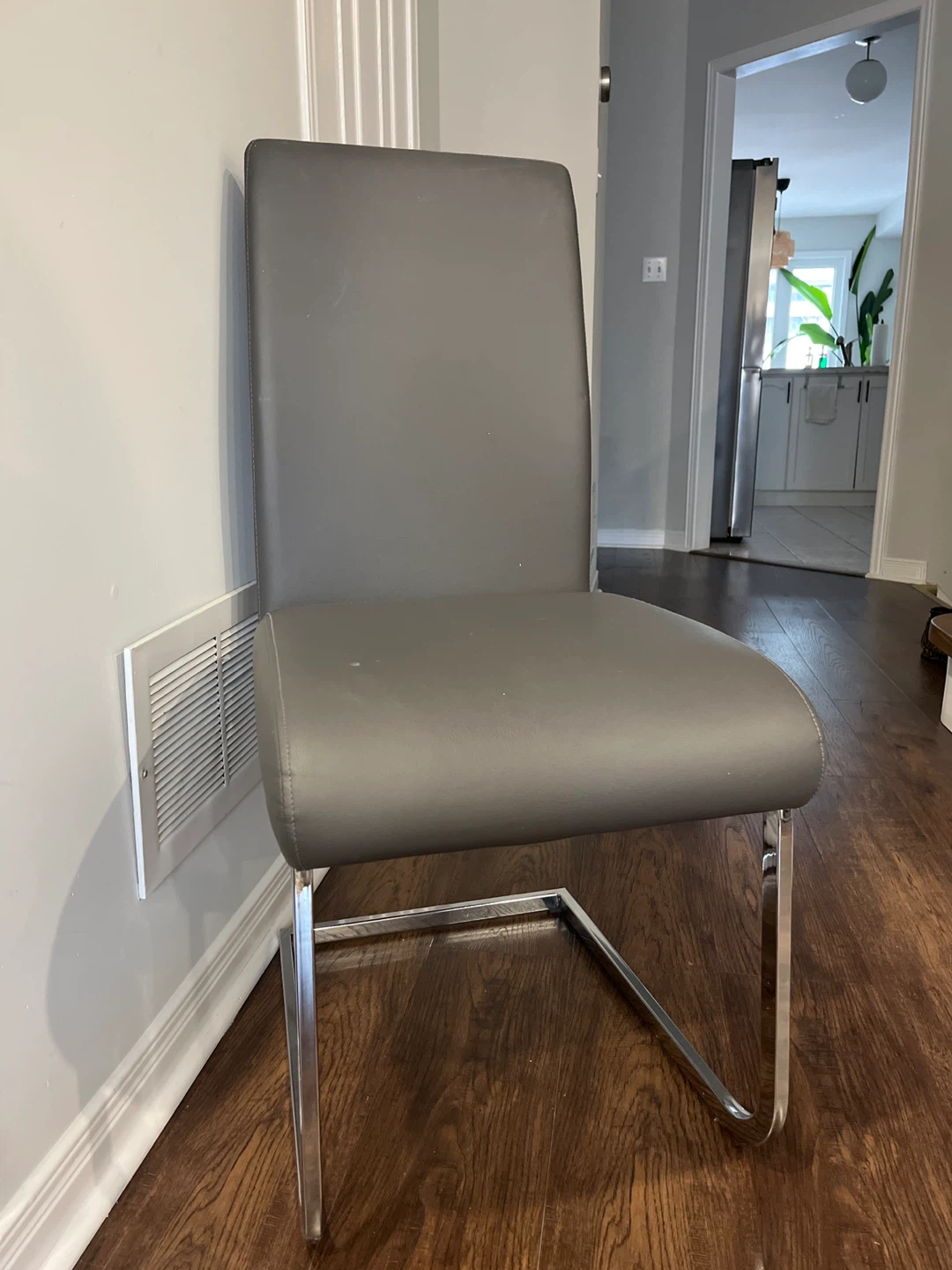 Grey Dining Chair. 3 pieces in total