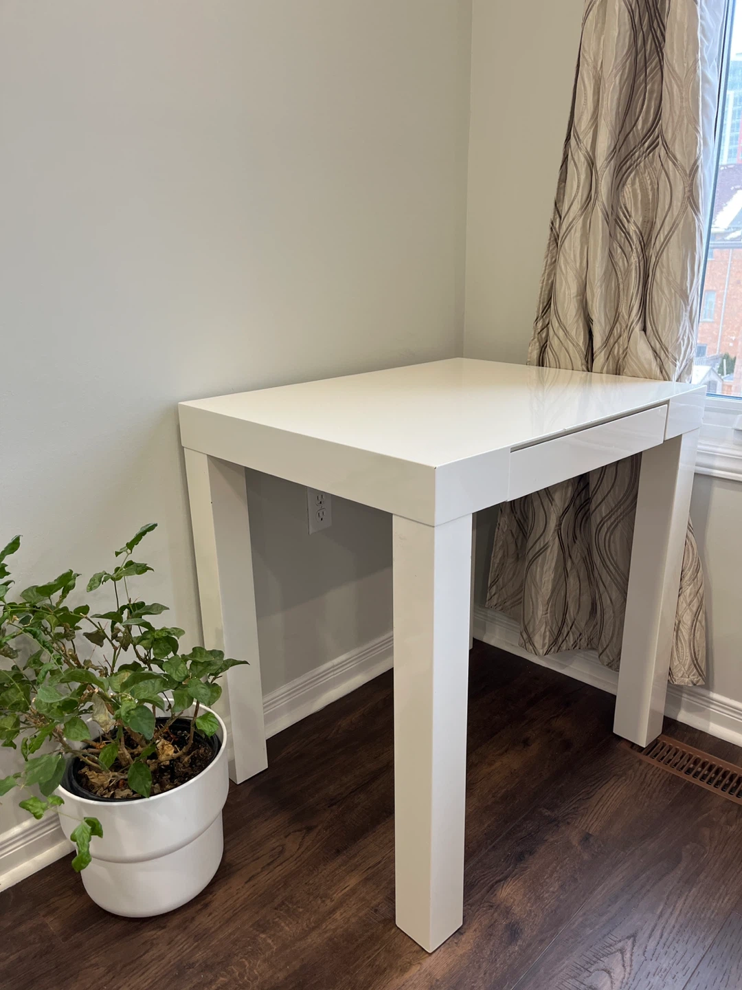 West Elm White Desk/Table