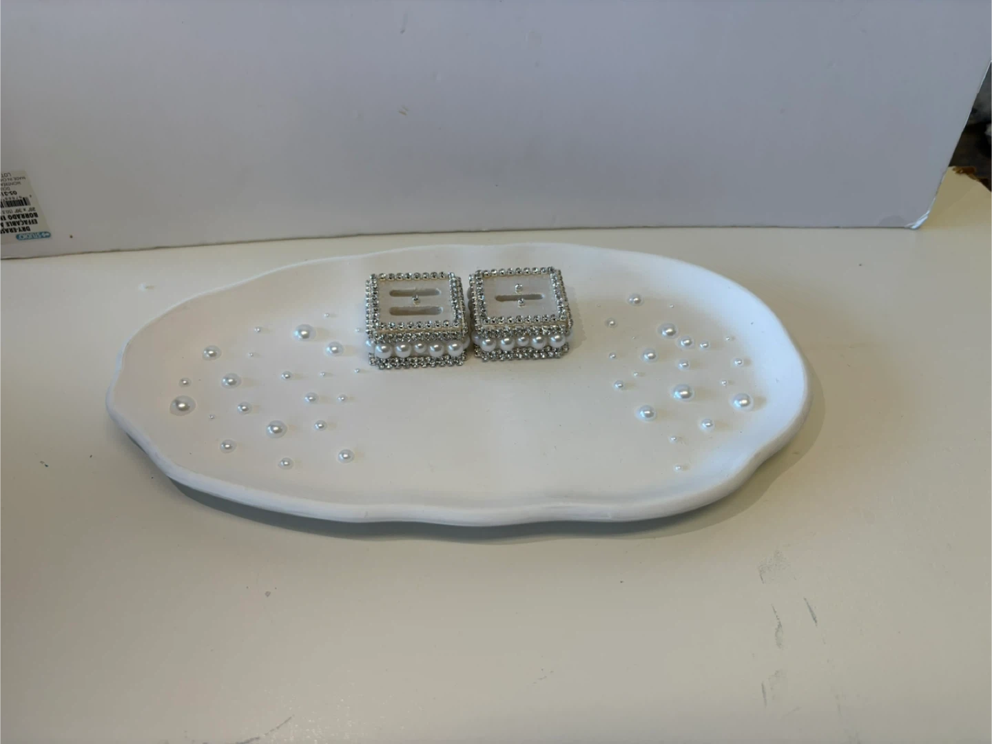Handmade Jewelry tray & Ring Holder Set