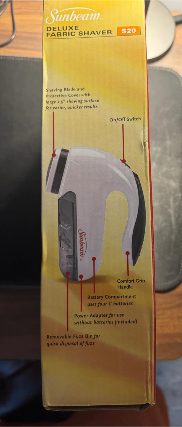 Sunbeam S20 Fabric Shaver - New! - photo 2