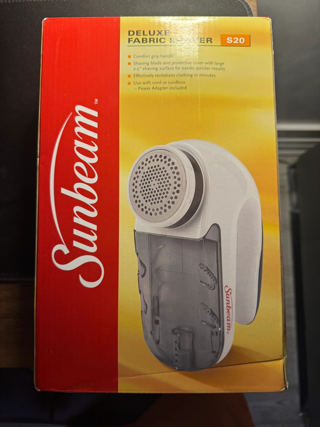 Sunbeam S20 Fabric Shaver - New!