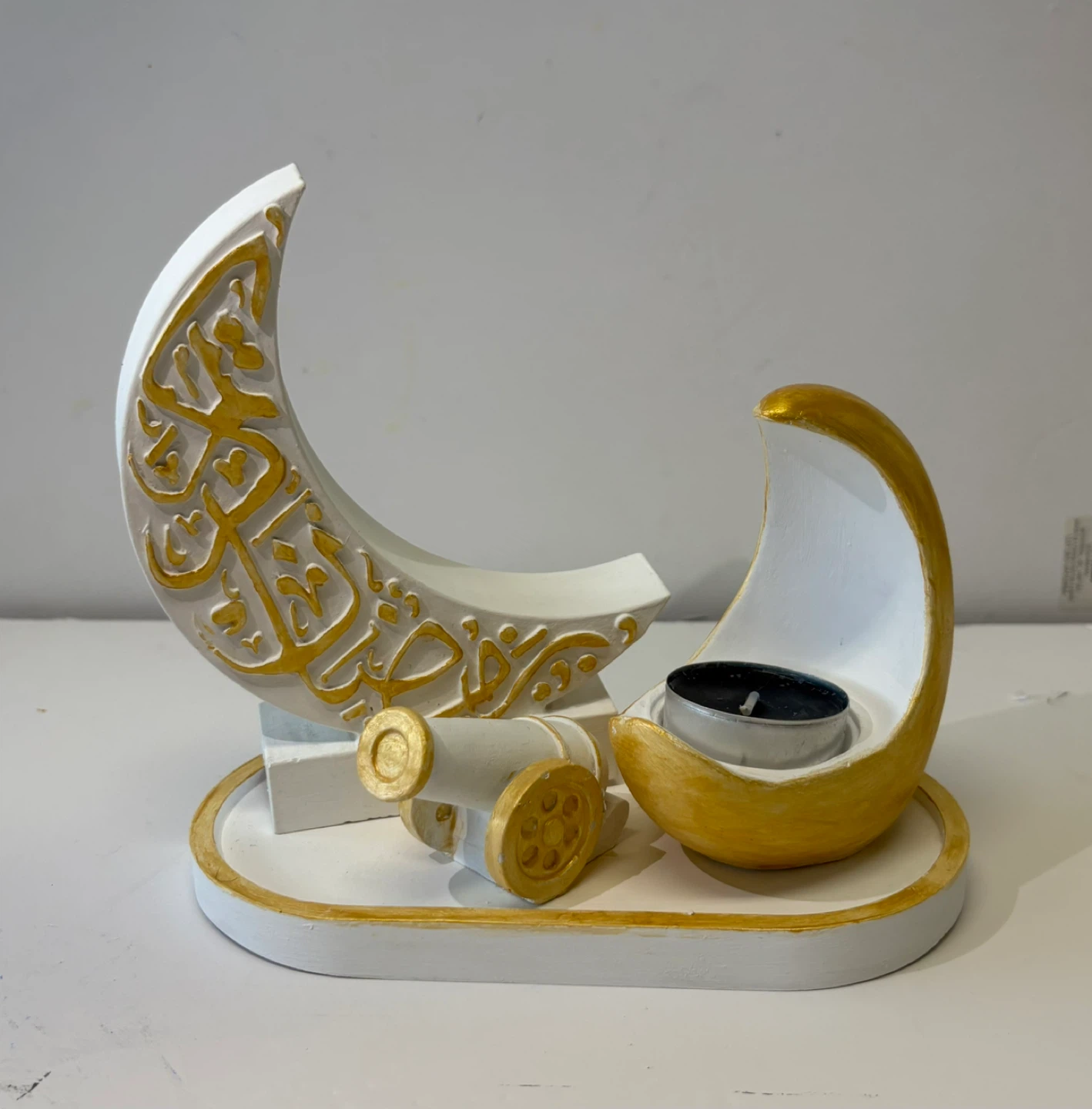 Handmade Ramadan decor set. 4 pieces.