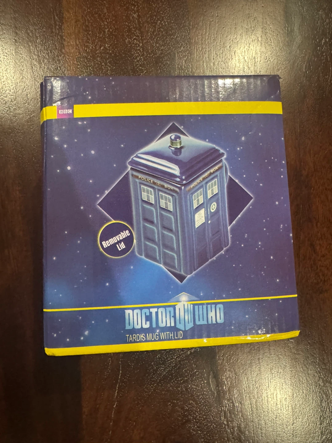 Doctor Who Tardis Mug with Lid