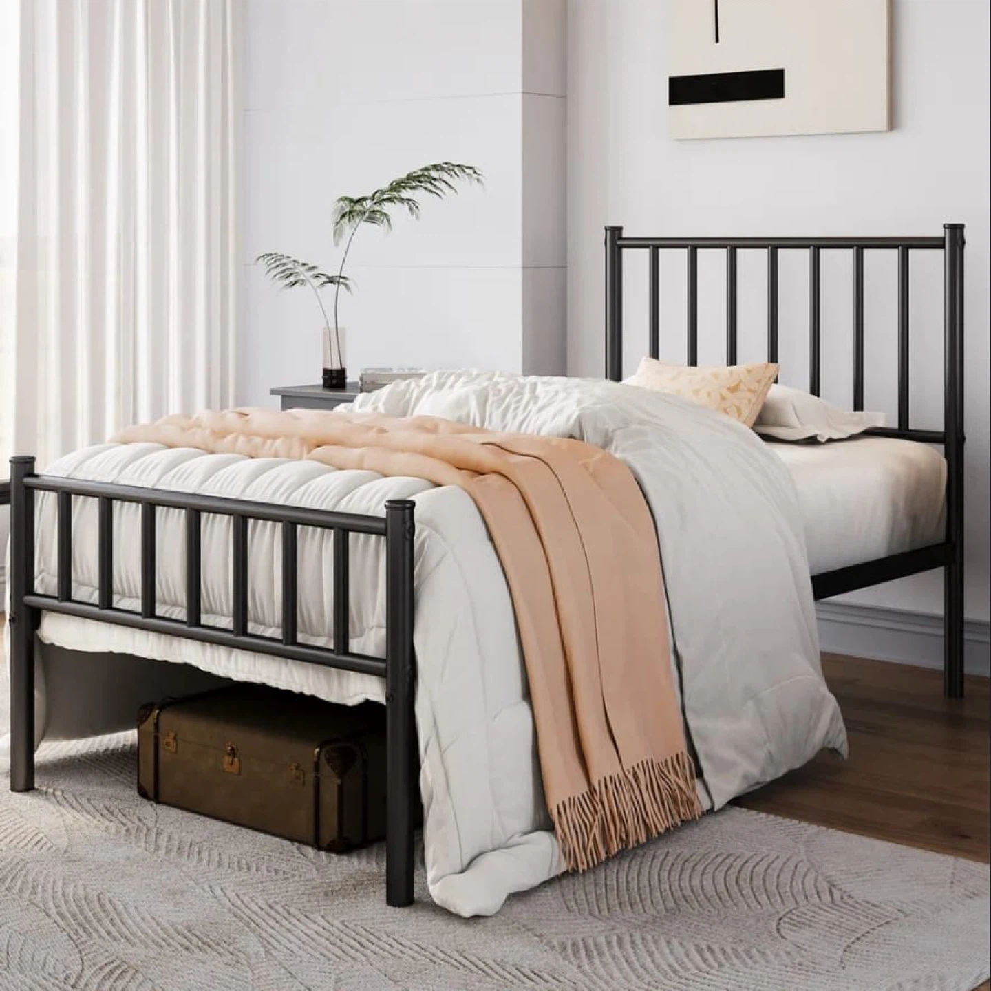 Black Metal Bed Frame | New in Box