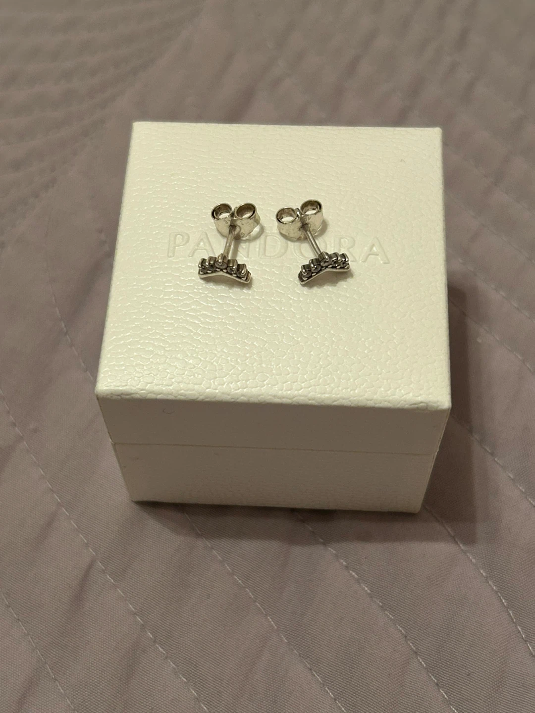 Pandora Tiara Wishbone Stud Earrings - photo 5